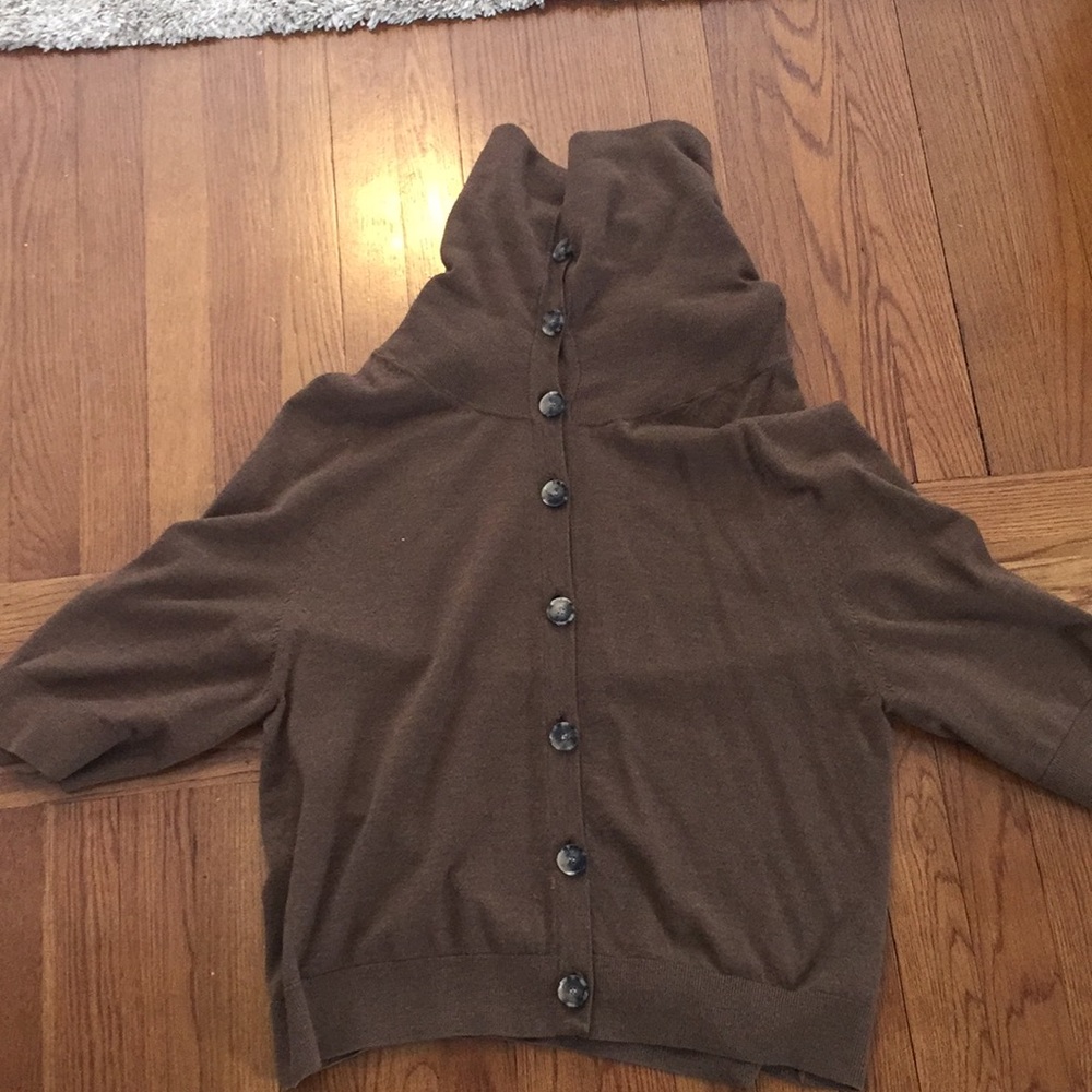 Theory size small cowl neck sweater